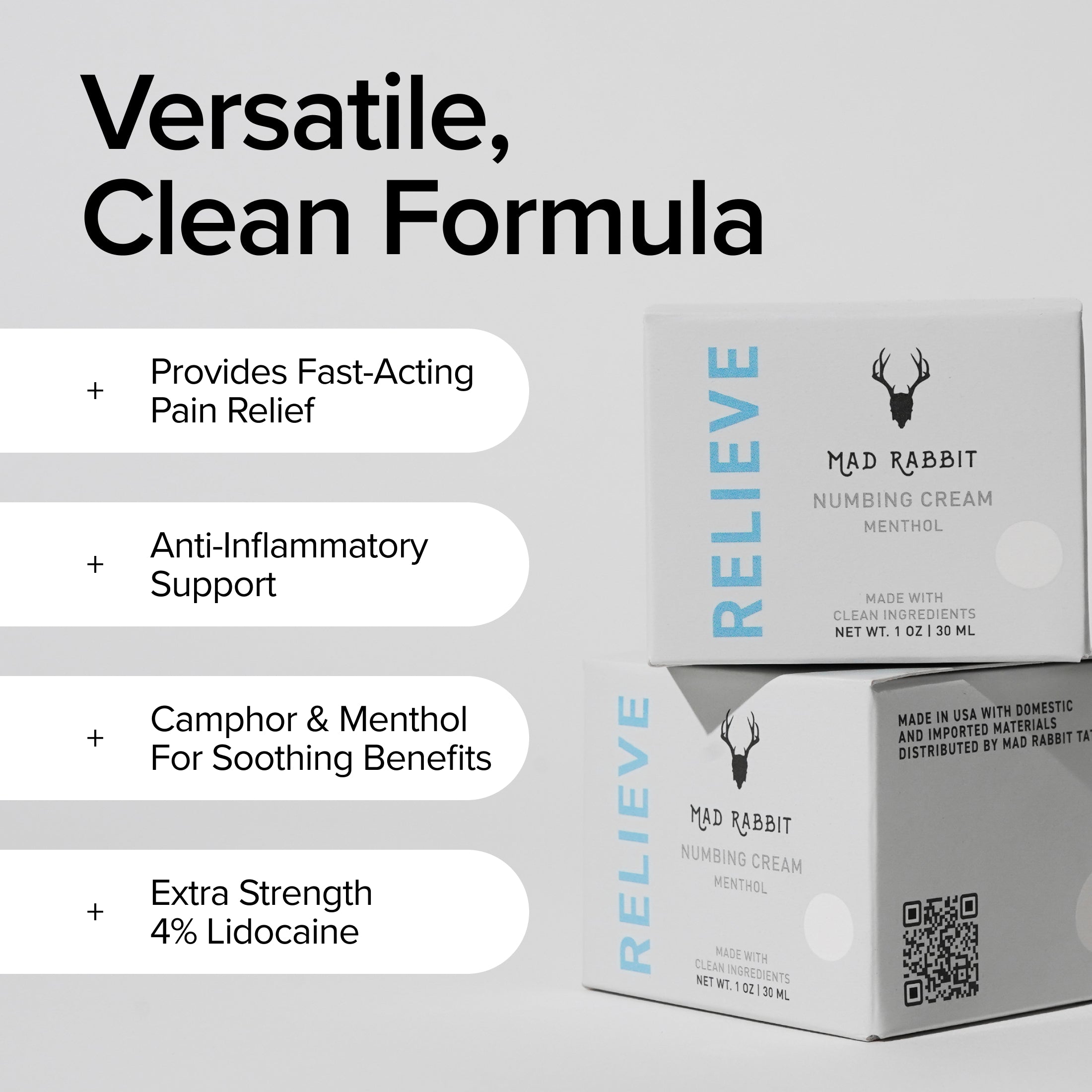 Numbing Cream with Menthol