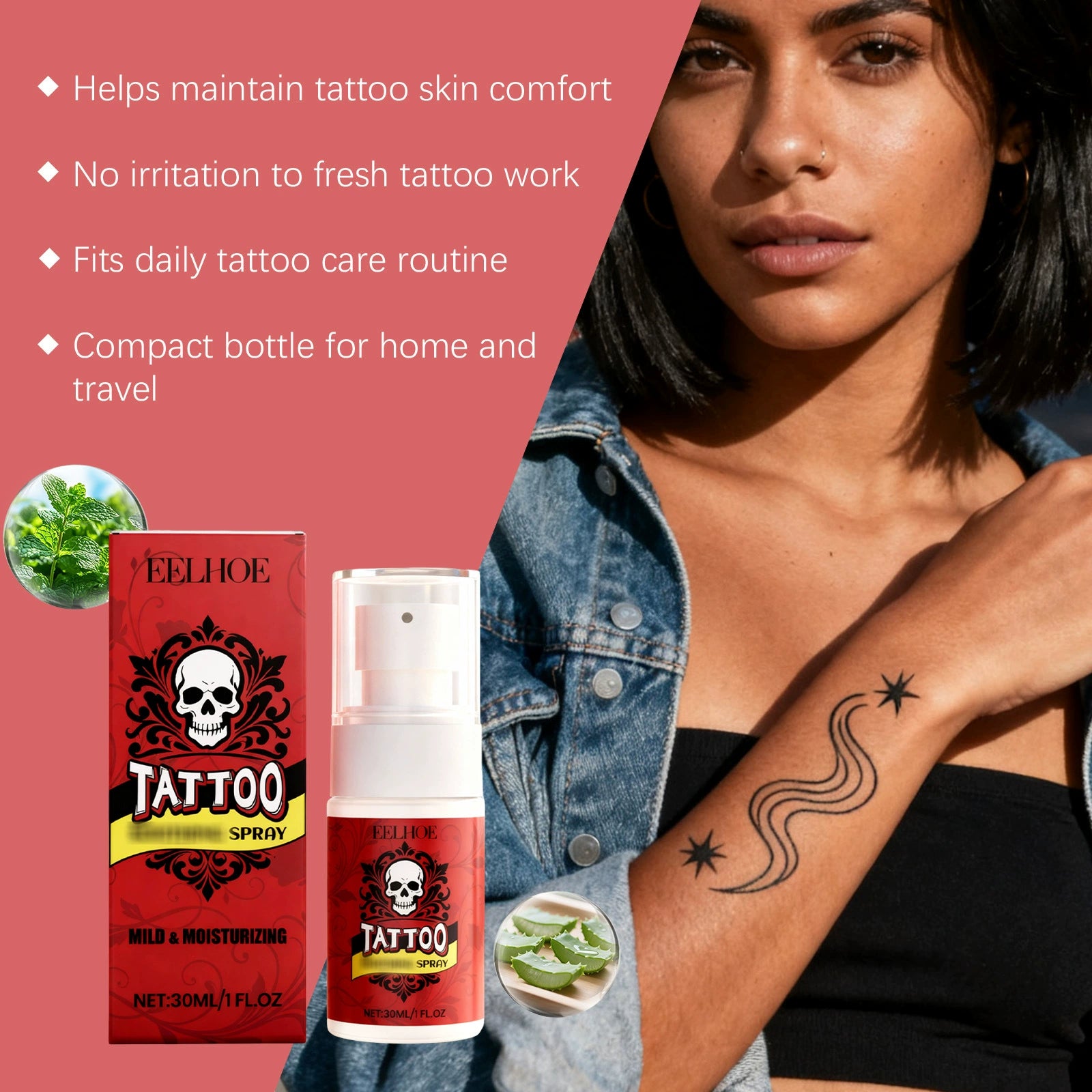 Tattoo spray